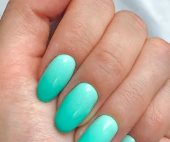 p2 unhas Gradient neon