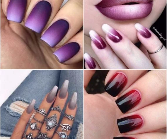unhas Ombre
