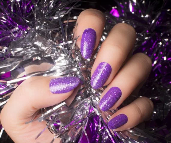 unhas cm Glitter