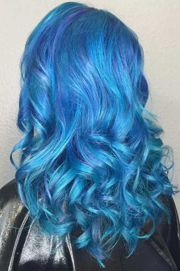 Tabela De Cores De Cabelo: Descubra A Tonalidade Ideal Para Valorizar Seu Visual 46 Cor de Cabelo Azul
