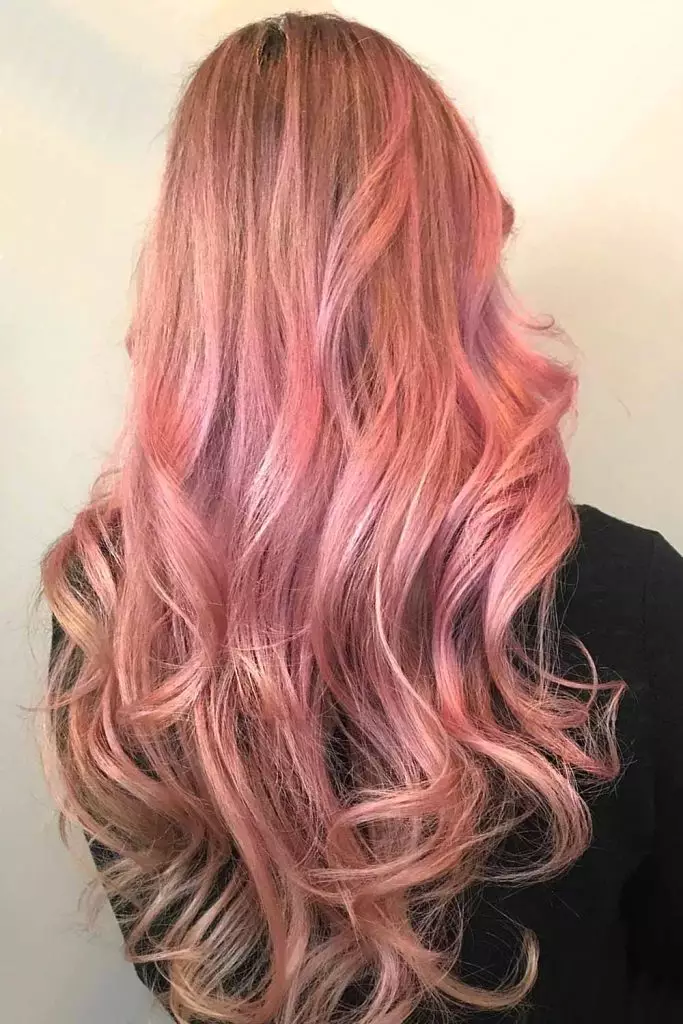 Tabela De Cores De Cabelo: Descubra A Tonalidade Ideal Para Valorizar Seu Visual 40 Cor de Rosa Ouro