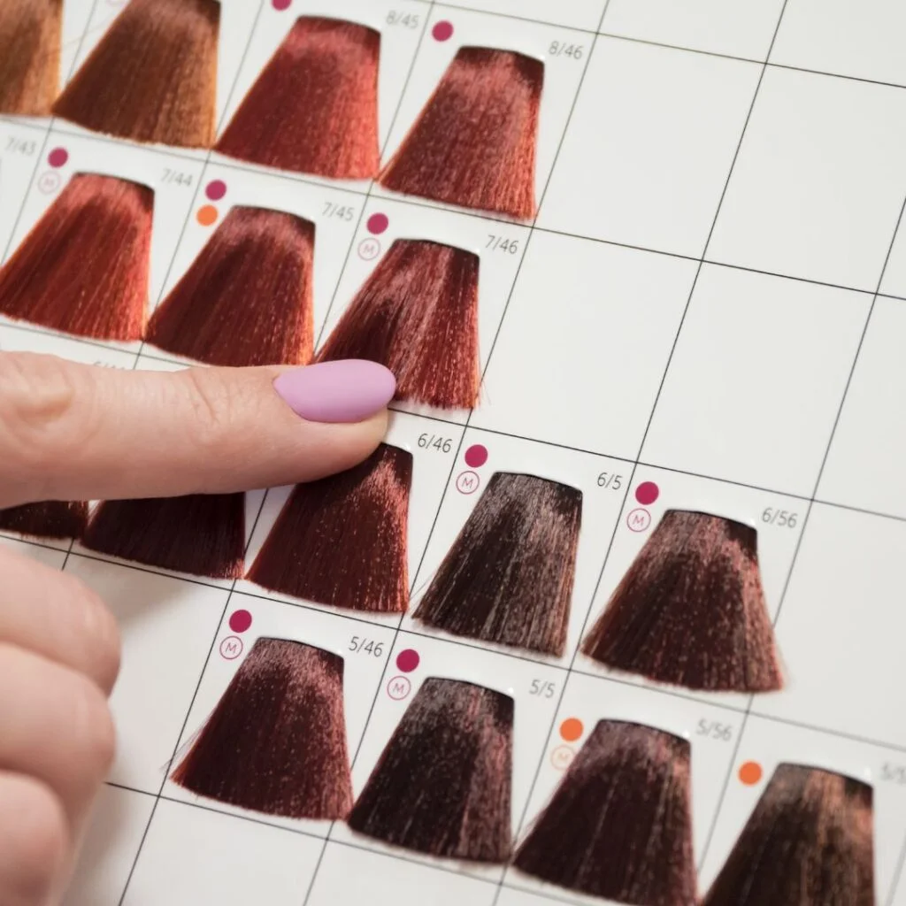 cores de cabelo orcamento